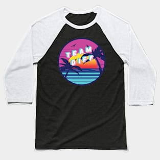 Team Diff Retrowave Baseball T-Shirt